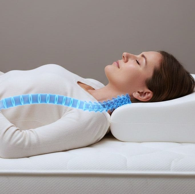 RestLabs™ Memory Foam Neck Pillow